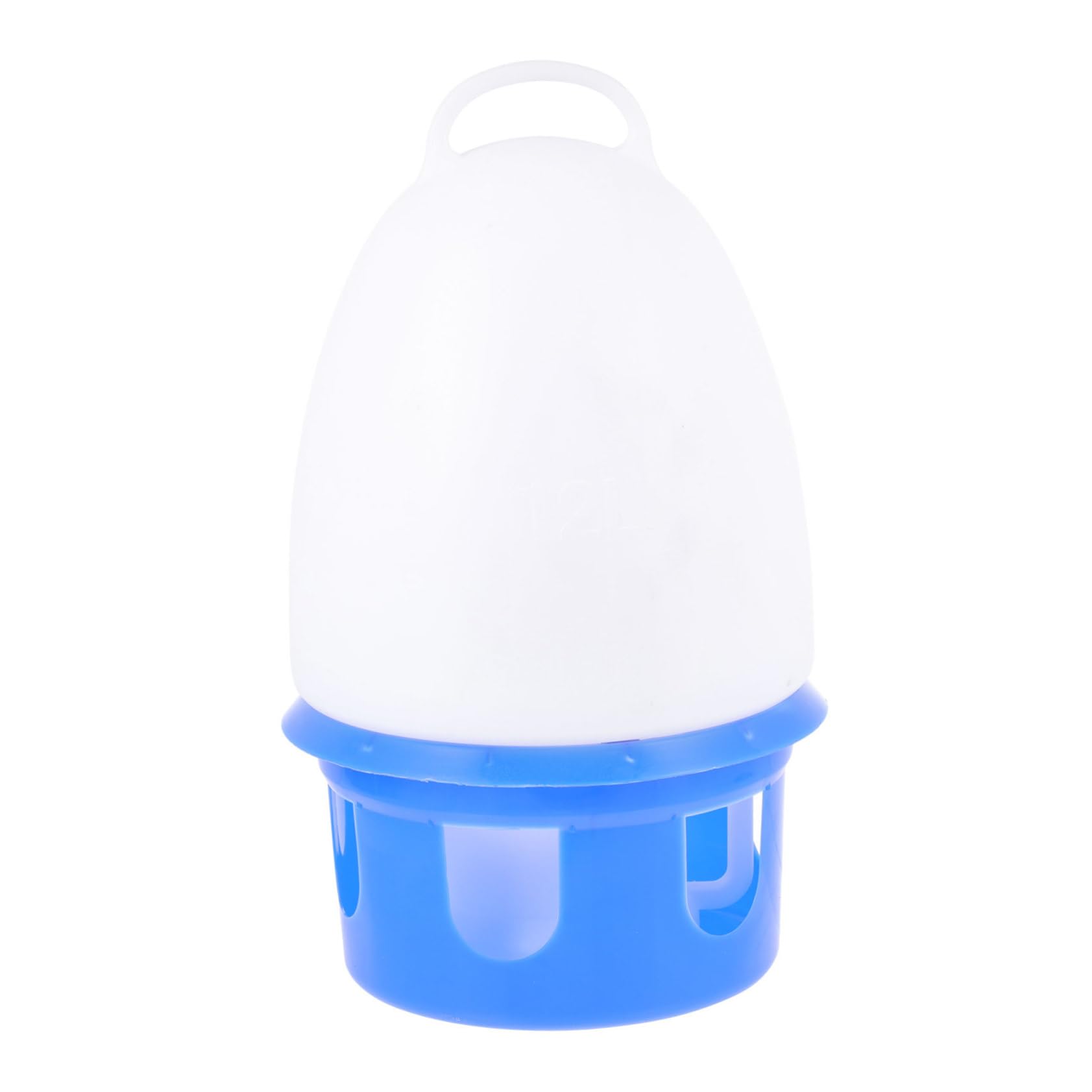 Bebedero Automático para Palomas Portátil de PVC Azul, Redondo | Extraíble y Desmontable, Diseño Resistente, para Aves y Palomas, Uso Doméstico