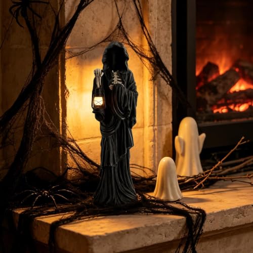 Squelette Halloween lanterne pour décorer un grand buffet - 4