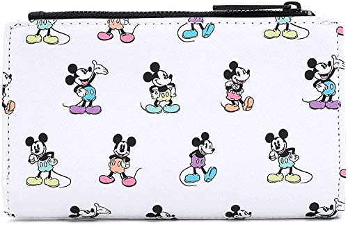 Loungefly Mickey Mouse Pastel Poses Wallet - Image 3