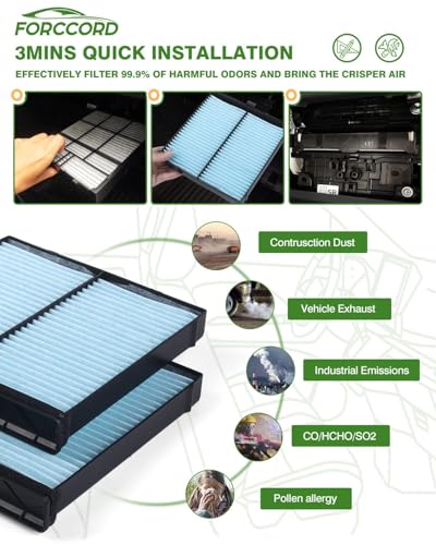 Image of 2-Pack Cabin Air Filters for Mazda 3 (2019-2026) / CX-30 (2020-2026)