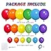 KAWKALSH Rainbow Balloon Arch Kit 111Pcs 18 12 5 Inch Latex Colorful Party Balloons Garland for Birthday Baby Shower Wedding Engagement Anniversary Christmas Party Decorations
