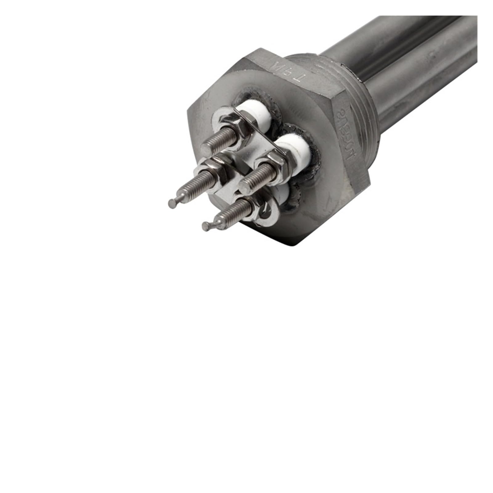 Resistencia para calentador de agua Elemento calefactor tubular Calentador de agua solar 1 pulgada NPT/BSP DC 12V/24V/48V 300W/600W 200mm(BSP,DC 48V-600W 200MM L)