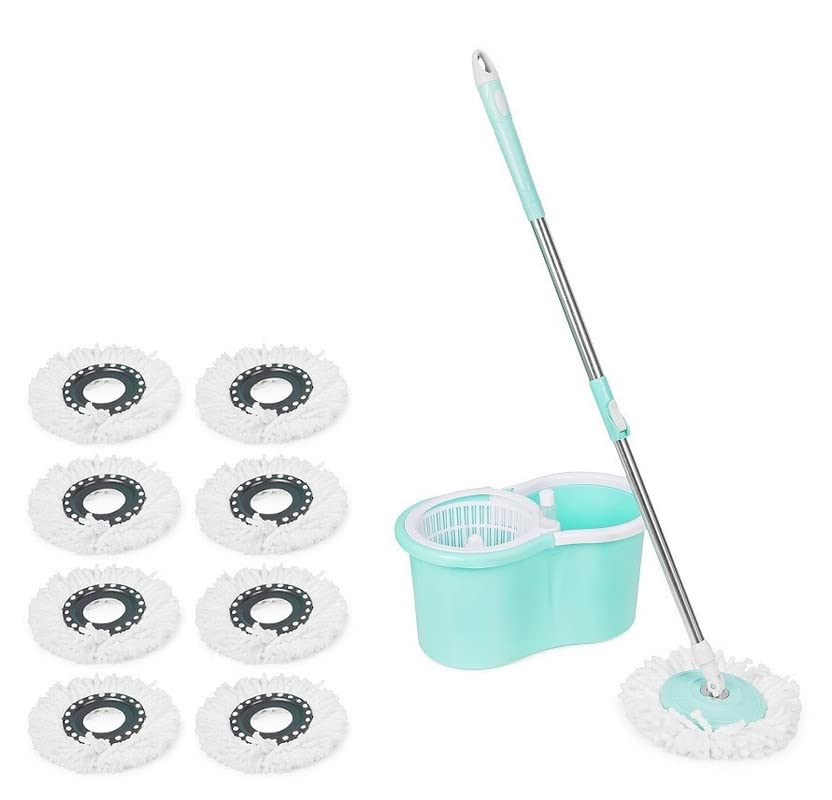 Magicbuys 360 Degree C & General Cleaning Daily Duster, with an Additional Microfiber Refill Set of 9