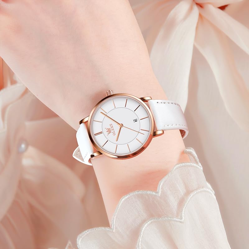 Image of OLEVS Womens Watches Classic Dress Female Wristwatch Ladies Stainless Steel Lady Watch