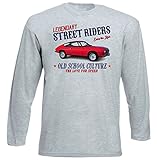 lancia hyena zagato in vendita  TEESANDENGINES Herren T-Shirt Lancia Fulvia Sport 1600 Zagato 1973 Old School Grau Langarm Gr. XXL, grau