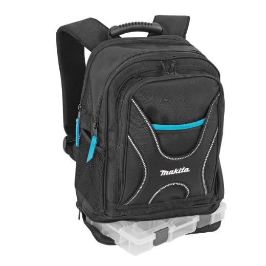 Makita P-72017 Professional Tool Rucksack with Organizer (New) Toolbag for Pro
