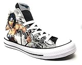 Converse Unisex Adults' CTAS White Hi-Top Trainers, Black Converse Unisex Adults' CTAS White Hi-Top Trainers, Black