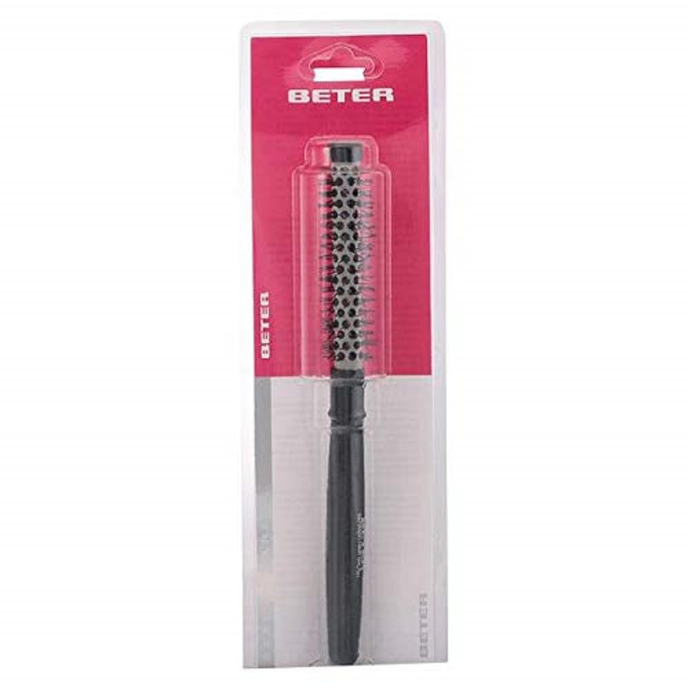 Beter – Cepillo de pelo redondo térmico de cerámica, 17 mm diámetro, para moldear y alisar el cabello