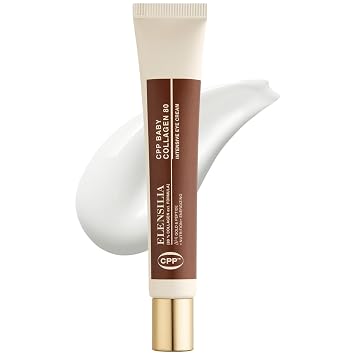 Elensilia CPP Baby Collagen 80 Snail Mucin Intensive Eye Cream 1.01 Fl. Oz - Size and Collagen Peptide Concentration Upgraded, Matrixyl 3000, Haloxyl for Anti Wrinkle Plumping, Firming