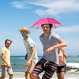 Ahuuen Hands Umbrella | Folding Umbrella Hat for Adults and Kids | UV Protection Sun Rain Umbrella Hat Elastic Outdoor Headwear for Fishing, Golf, Hiking - Image 8