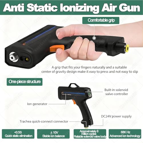 Pistola Ionizadora Portátil para Eliminación de Electricidad Estática miniatura 4