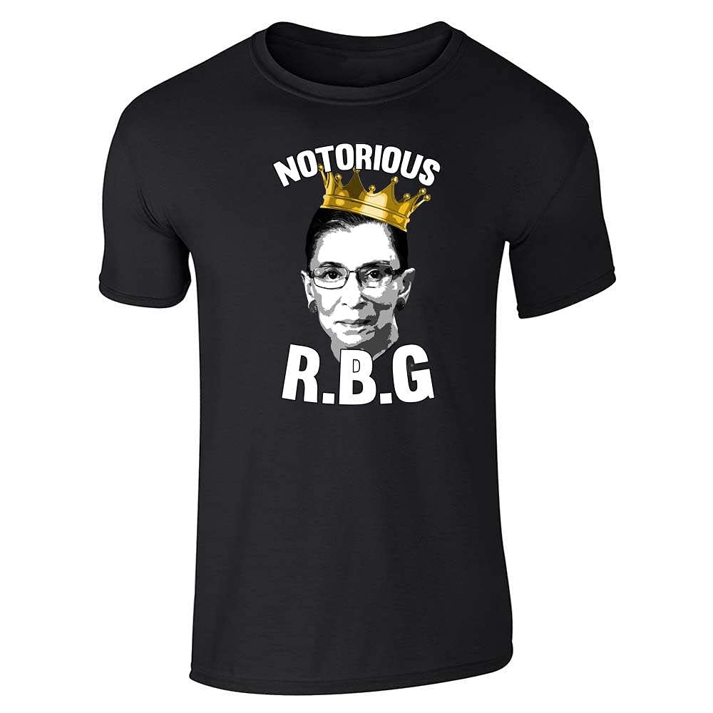 Pop Threads Notorious R.B.G. RBG Supreme Court Political Graphic Tee T-Shirt for Men