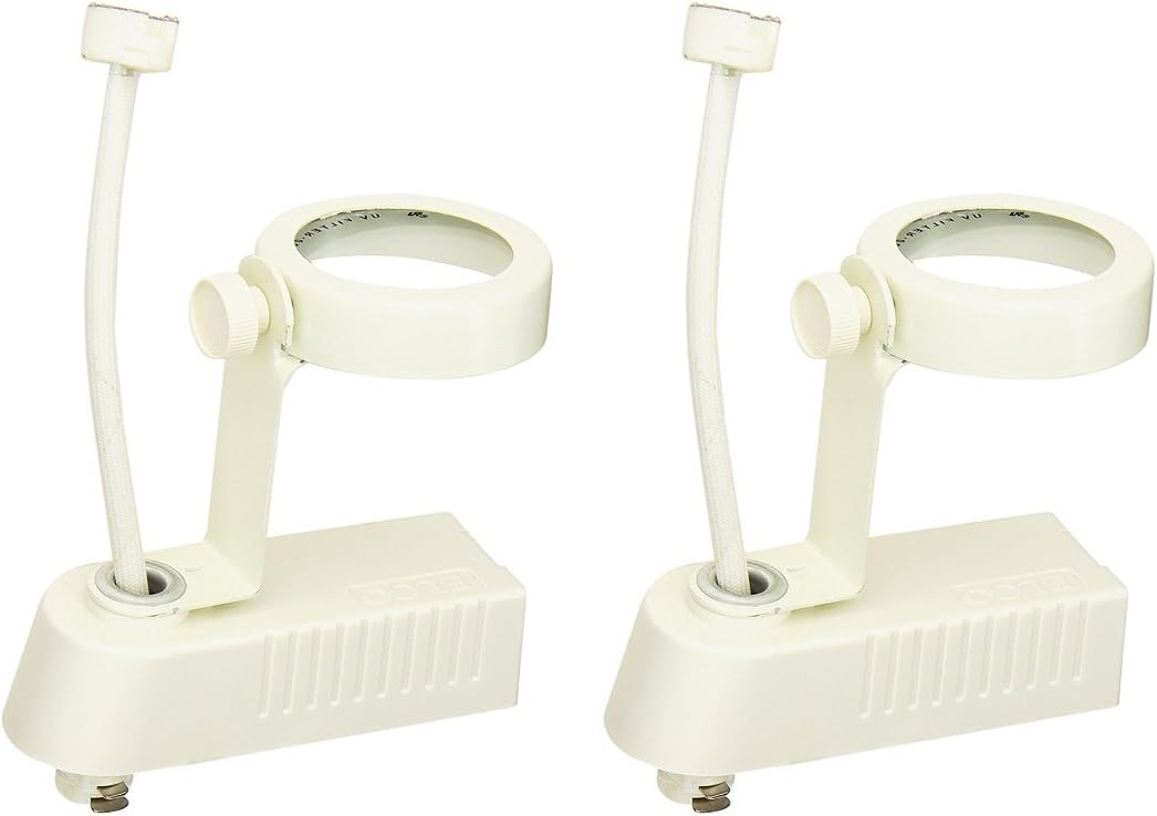 ELCO Lighting ET526W Electronic Low Voltage Gimbal Ring Track Fixture - All White