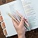 DIVERSEBEE Bible Highlighters and Pens No Bleed, 8 Pack Assorted Colors Gel Highlighters Set, Cute Bible Markers Study Journaling School Supplies and Accessories (Pastel)