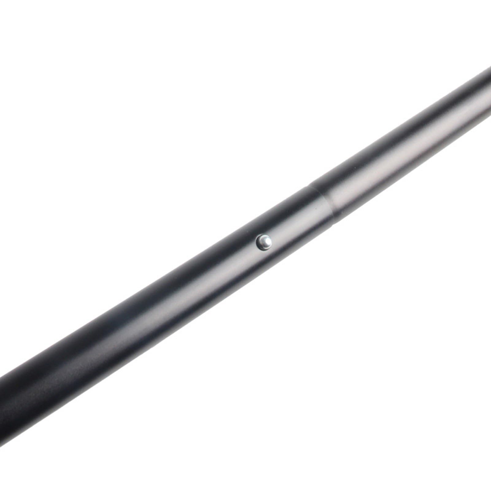 Remo telescópico de aleación de aluminio con agarre ergonómico desmontable extensible para kayak y deportes acuáticos de una sola cabeza