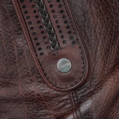 CUADRA Women's Fashion High Boots in Bovine Leather Brown 4Q18RS2