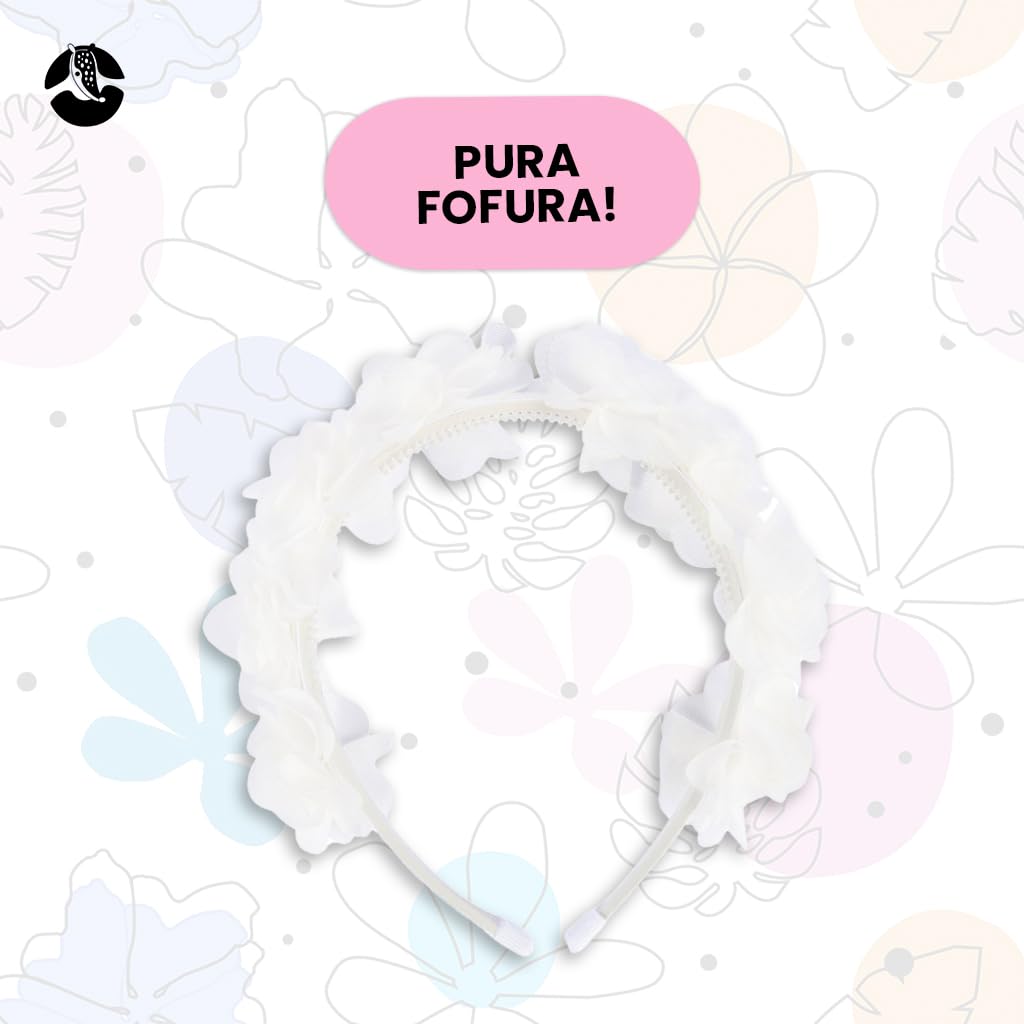 Tiara De Cabelo Florzinha Infantil Menina Lepeka (Branco, Unico) em promoção! Veja a oferta e mais achadinhos de Laços & Tiaras Infantis 3 Hoje é o melhor dia para comprar Tiara De Cabelo Florzinha Infantil Menina Lepeka (Branco, Unico) com aquele preço maroto! Promoção! Aproveite a oferta! 3