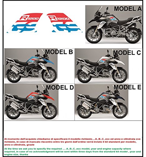 Kit adesivi decal stikers compatibili per R1200 GS...