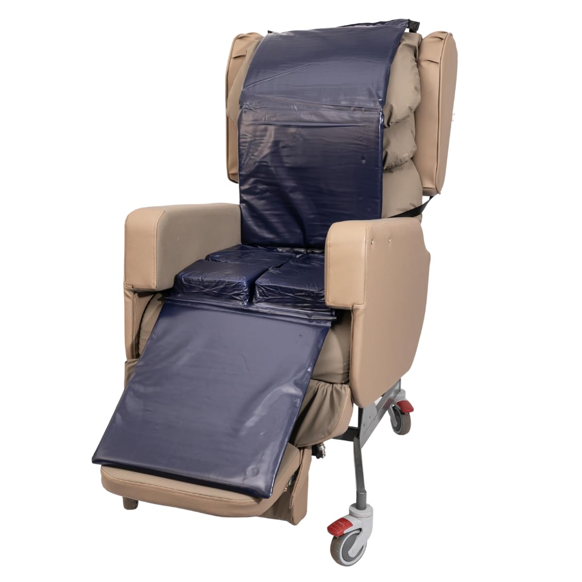 The Helping Hand Company Blue The Helping Hand Equazone Pressure Relieving Air Cushion. Inflatable Seat Cushion For Pressure Sore Prevention. Improve Comfort And Reduce Pain. Inflatable Pillow (3 Part Equazone Seat)