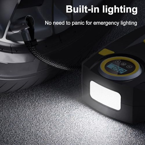Pompe à air électrique avec accessoires multifonctions de gonflage