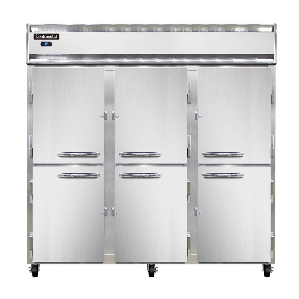 Refrigerator Three-Section by Continental – Stainless Steel, Model 3R-HD