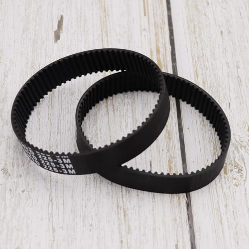 SZDPC 2 Stück 1604736005 225-3M，15mm,Zahnriemen Antriebsriemen Kompatibel mit Bosch PBS75 PBS75E