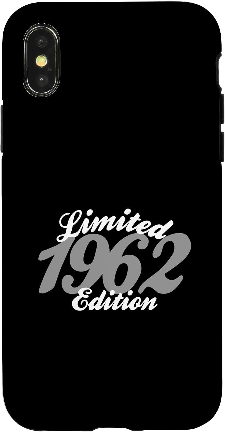 Limited Edition 1962 Happy Birthday Script Born Sixties 62 Case for iPhone 16 Pro Max image 5