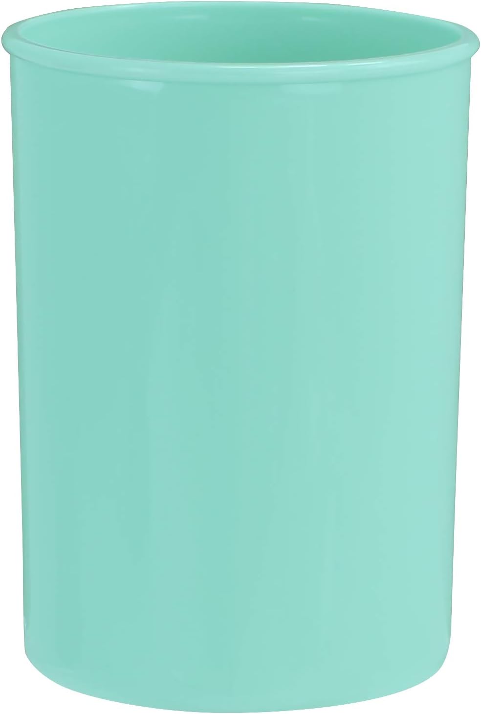 Reston Lloyd Calypso BasicsMultipurpose Cookware Storage Crock, Kitchen Countertop & Office Desk Organization, Durable & Food Safe BPA-Free Plastic, Seafoam