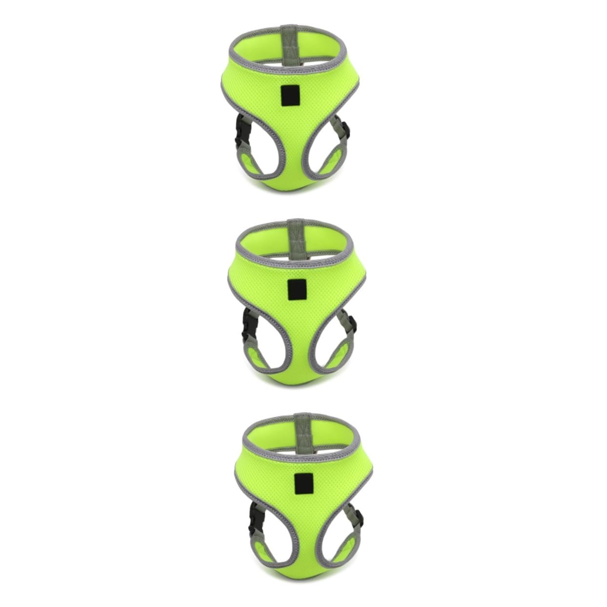 YARNOW 3 Pz pettorina per cani gilet per cuccioli cinghie della cintura di sicurezza cucciolo cinghia di sicurezza per animali domestici animale domestico Imbracatura anello della catena