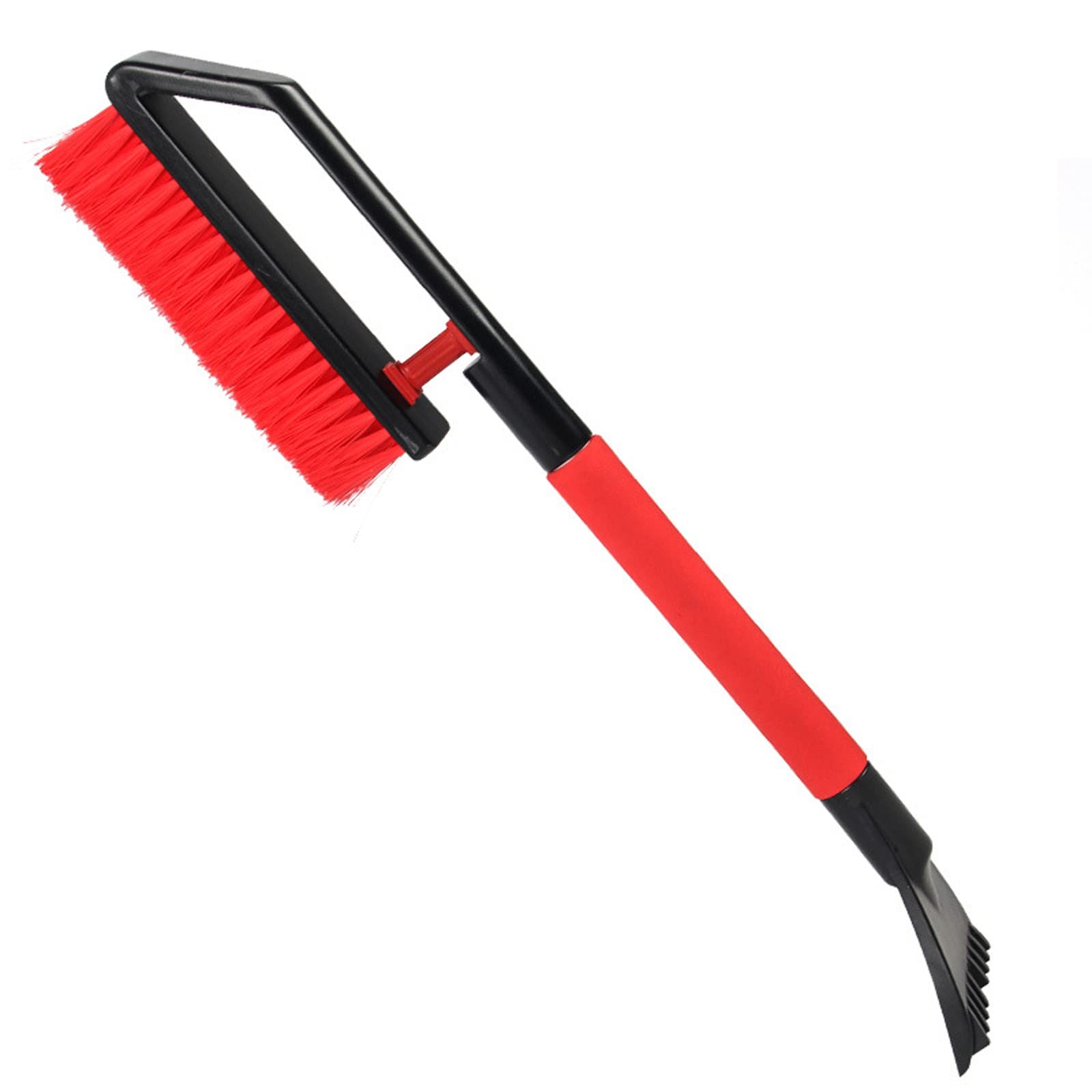 Brosse à Neige grattoir à Glace Pelle à Neige 23,2 Pouces avec Brosse à Glace et à Neige avec Soft Gri, adaptée aux camions et SUV