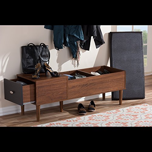 image for Baxton Studio Baxton Furniture Studios Merrick Mid-Century Retro Moder