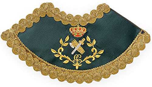 Bordado Virgen del Pilar con manto 24 cm Guardia Civil