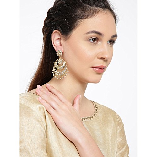 Exotic Floral Traditional Chandelier Earrings