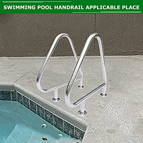 Rambarde de piscine en acier inoxydable 304 finition miroir durable