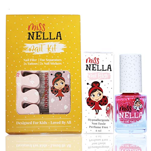 Miss Nella KIT UNGHIE E SMALTO PER UNGHIE - Set accessori per...
