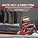 Utopia Home Steam Iron for Clothes - Non-Stick Soleplate - 1800W Clothes Iron With Auto-Off Safety Feature - Adjustable Thermostat Control, Variable Steam Control, Self-Clean, 8 Feet Cord (Black/Red)