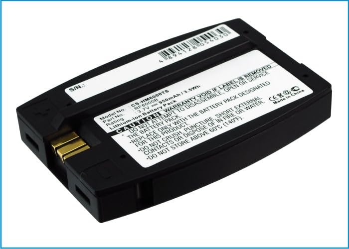 HS6000 Battery Replacement for HME Wireless IQ HS6000 Com6000 HS400 HS500 RFT SYS6000 SYS6100 6000 I.Q Blue, fit for BAT41, RF6000B