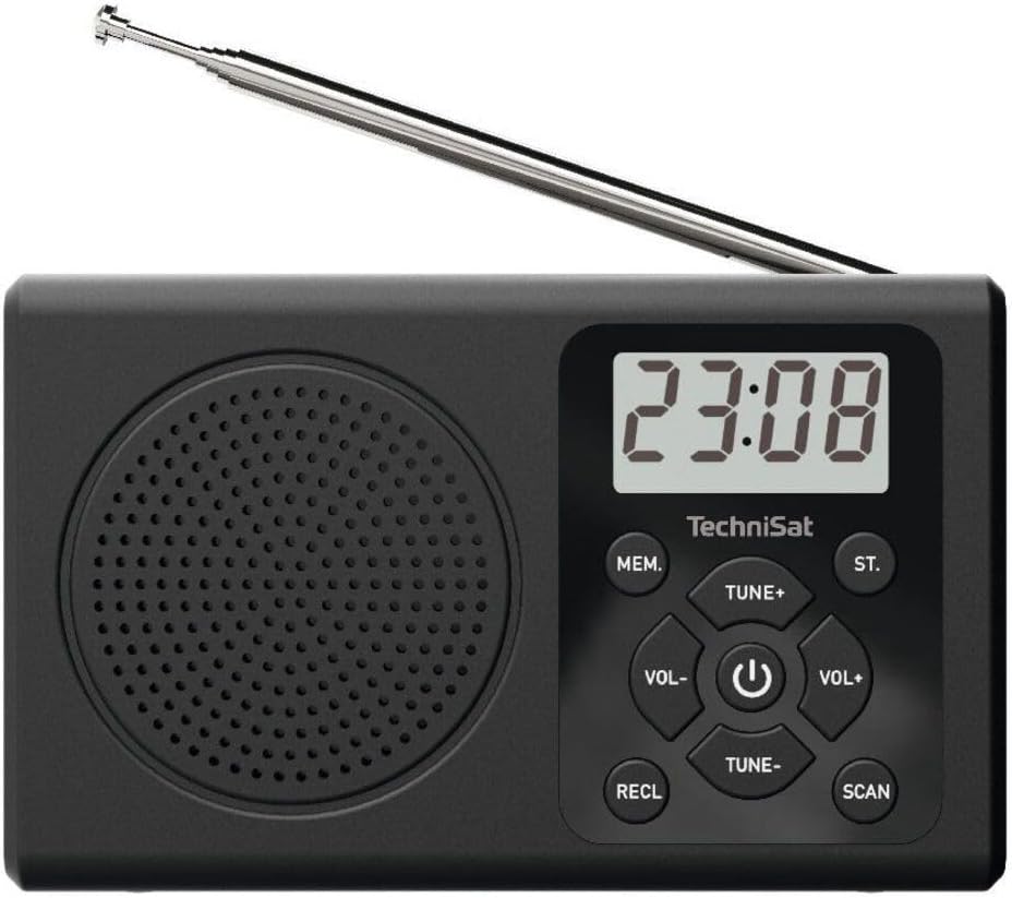 TechniSat TravelRadio 300 FM Radio Black