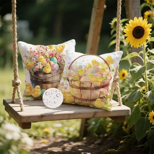 Housse Coussin Decoration pour Jardin et Balcon PâQues Idéal - 3