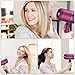 secador de Pelo 2400 W Profesional secador Iónico para Salón con Difusor y Boquilla Termostato Inteligente 3 temperaturas y 2 velocidades del viento para Hogar Viajes Estilismo Imagen de secador de Pelo 2400 W Profesional secador Iónico para Salón con Difusor y Boquilla Termostato Inteligente 3 temperaturas y 2 velocidades del viento para Hogar Viajes Estilismo
