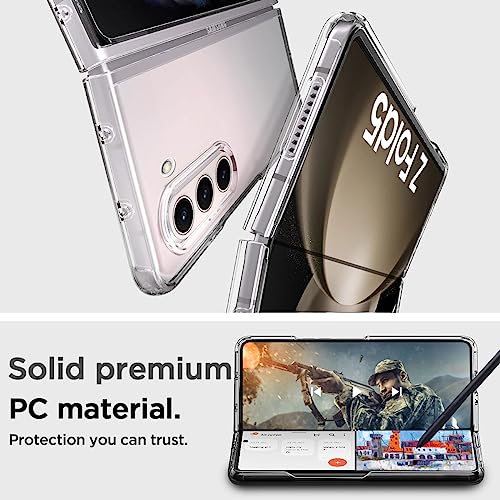 Image of for Samsung Galaxy Z Fold 5,Samsung Galaxy Z Fold 5 Phone Case Clear Transparent TPU Shock-Absorption Flexible Cell Phone Cover for Samsung Galaxy Z Fold 5 - Transparent