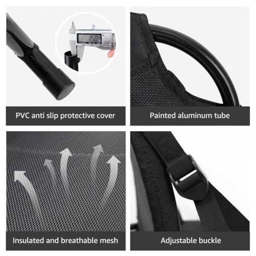 Asiento de canoa de aluminio resistente con base inflable ergonómica premium 4