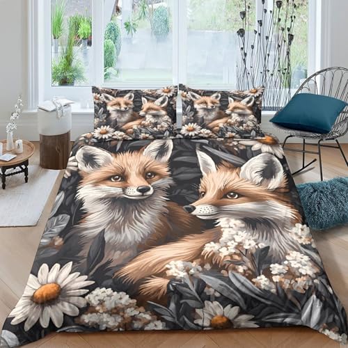Parure de lit microfibre douce avec fermeture éclair lit king - 4