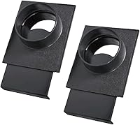 Vista 10 de POWERTEC 70135-P4, compuerta de aluminio de 10 cm para colector de polvo, accesorios de recolección de polvo, paquete de 4