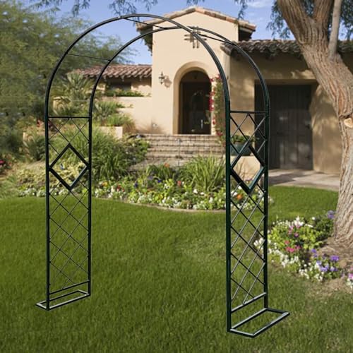 Arche de jardin en acier support haut de gamme fleurs grimpantes - 2