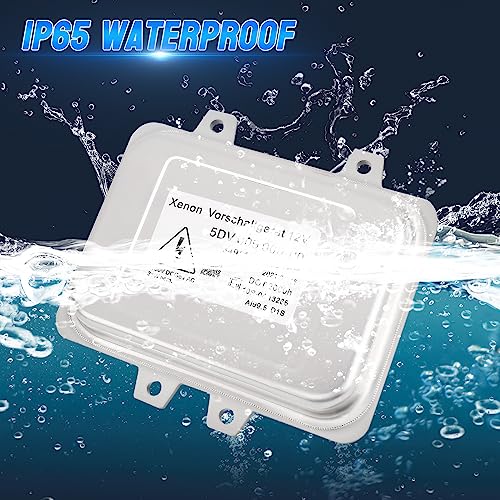 Xenon Hid Ballast Headlight Control Unit 5Dv 009 000-00 With Igniter And D1S Bulb Replacement For 2007-2014 Cadillac Escalade, 2006-2009 Bmw E60, 2008-2014 Town Country, 2006-2018 Mercedes-Benz #TOP5