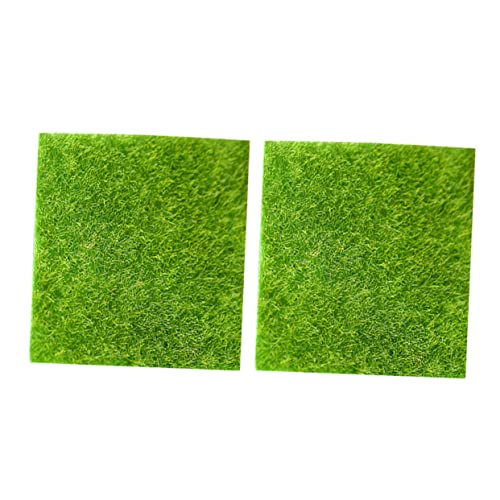 ANDRESLADe Césped Artificial para Micro Paisajismo Decoración De Turf Simulado Césped para Manualidades y Jardines De Muñecas