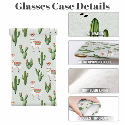 Image of Dragonfly Glasses Case Lightweight Glasses Cases PU Sunglass Organizer Eyeglasses Case Glasses Cases For Men Women