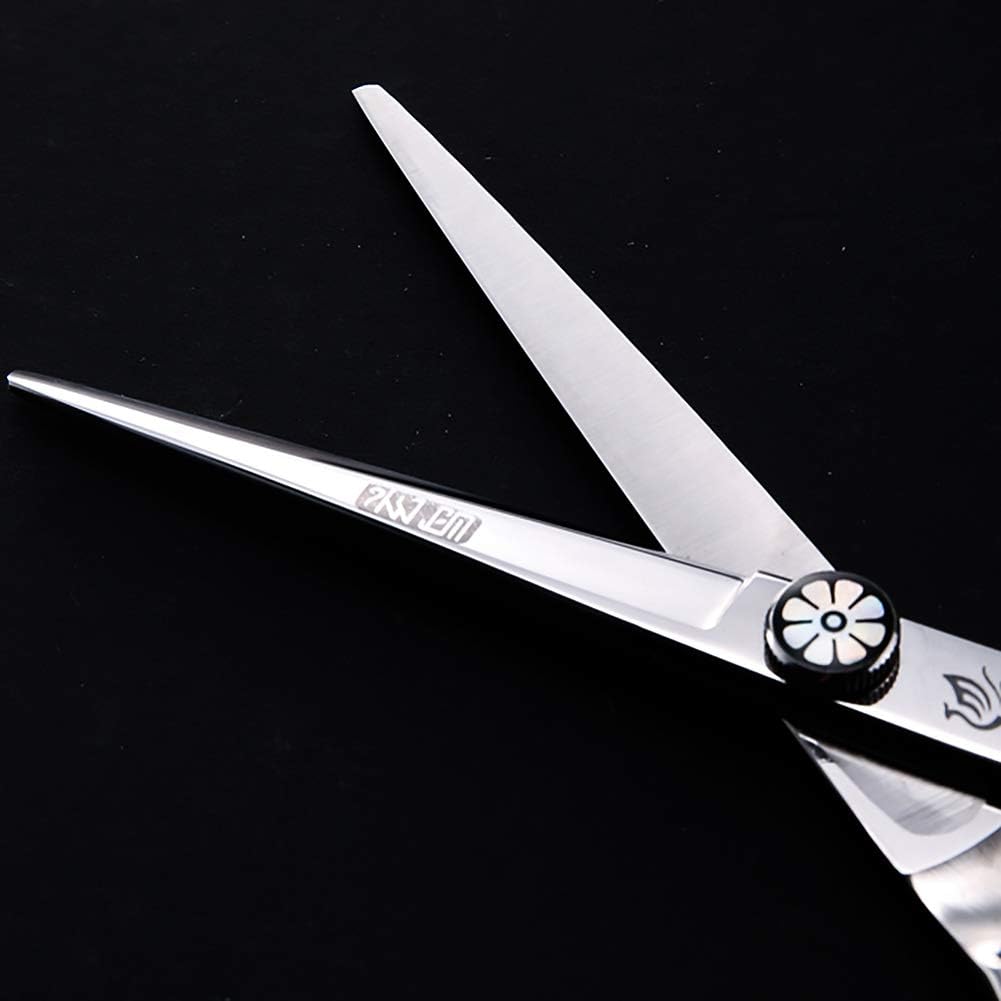 Fenice Professional Hair Cutting Thinning Shear- 8 in 1 Hairdressing Scissors Set - Barber Hair Cutting Scissors/Shears（5.5 inch）