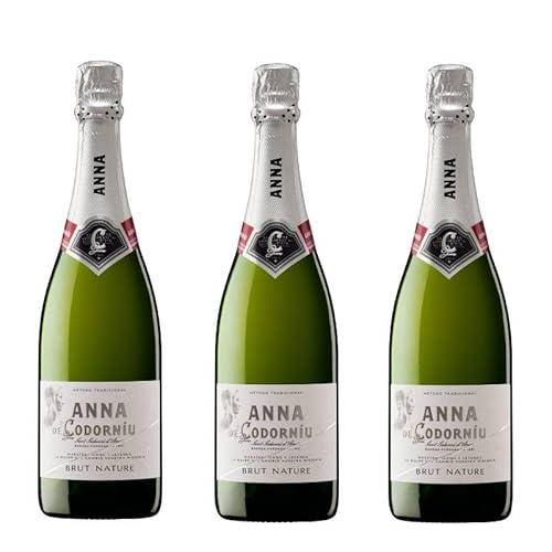 Anna De Codorniu - Cava Brut Nature - 75cl Paquete De 3 Anna De Codorniu - Cava Brut Nature - 75cl Paquete De 3